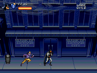 Adventures of Batman and Robin screenshot 3 for Sega Genesis